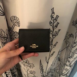 Black Never Used Coach Coin Purse